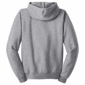 Jerzees 993M NuBlend Full-Zip Hooded Sweatshirt - Athletic Heather