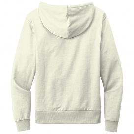 Allmade AL4000 Unisex Organic French Terry Pullover Hoodie - White Sand