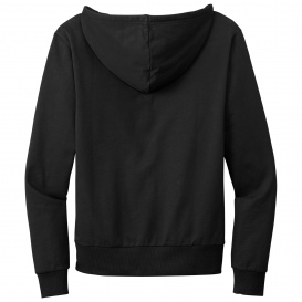 Allmade AL4002 Unisex Organic French Terry Full-Zip Hoodie - Deep Black