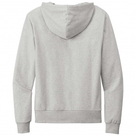 Allmade AL4002 Unisex Organic French Terry Full-Zip Hoodie - Granite Grey Heather