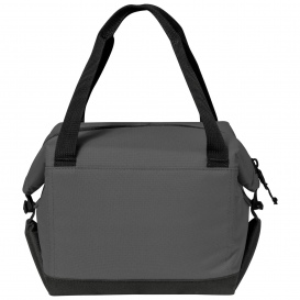 Port Authority BG515 6-Can Collapsible Cooler - Charcoal/Dark Charcoal