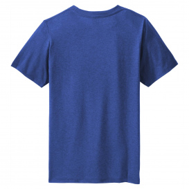 District DT130Y Youth Perfect Tri Tee - Deep Royal