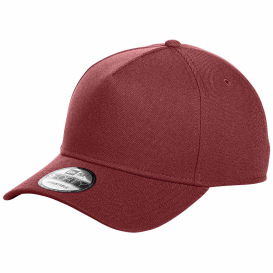 New Era NE211 A-Frame Snapback Cap - Scarlet