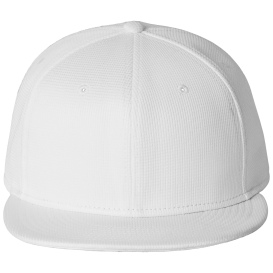 New Era NE409 Pivot Flat Bill Snapback Cap - White