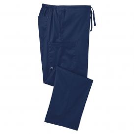 Wink WW3150 Unisex WorkFlex Cargo Pocket Scrub Pants - Navy