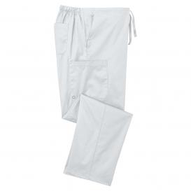 Wink WW3150 Unisex WorkFlex Cargo Pocket Scrub Pants - White