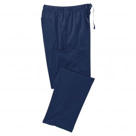 Wink WW4158 Women\'s Premiere Flex Cargo Pocket Scrub Pants - Navy