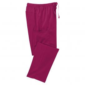 Wink WW4158 Women\'s Premiere Flex Cargo Pocket Scrub Pants - Wine