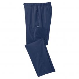 Wink WW5058 Men\'s Premiere Flex Cargo Pocket Scrub Pants - Navy
