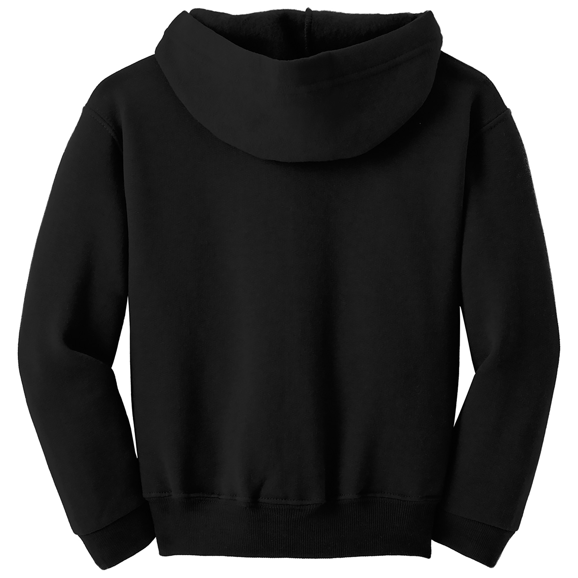 Jerzees 993B Youth NuBlend Full-Zip Hooded Sweatshirt - Black | Full Source
