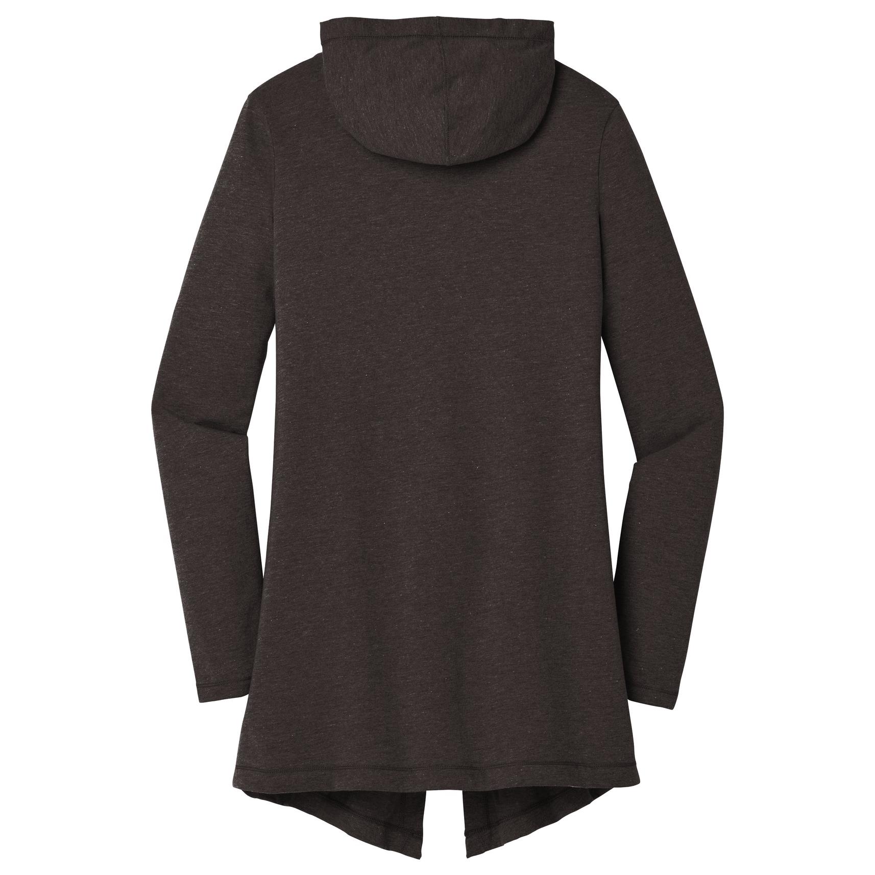 district women's perfect tri hooded cardigan