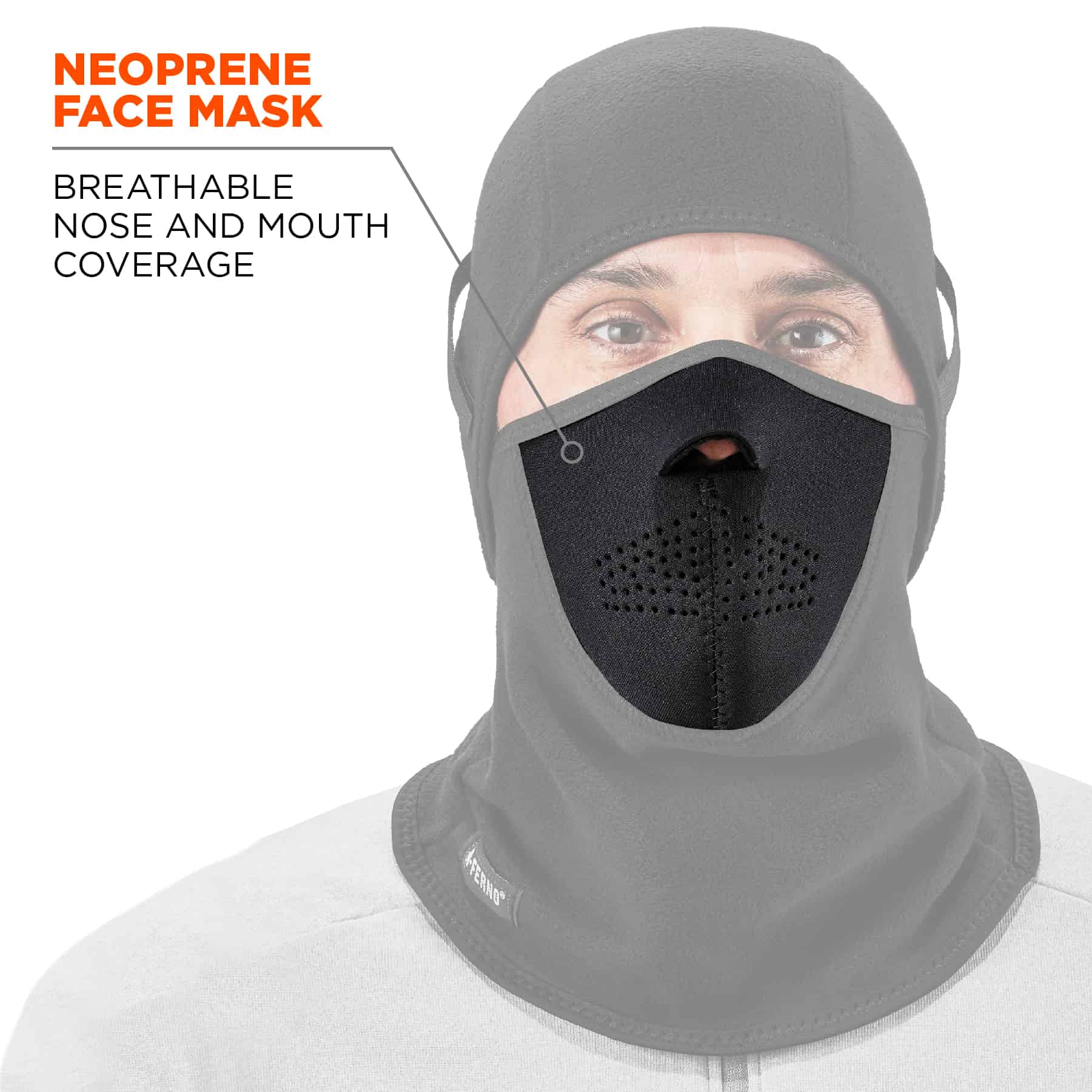 KINGBIKE Balaclava Ski Mask for Men Women Water Resistant and Windproof  Fleece Thermal Full Face Mask Cold Weather Gear