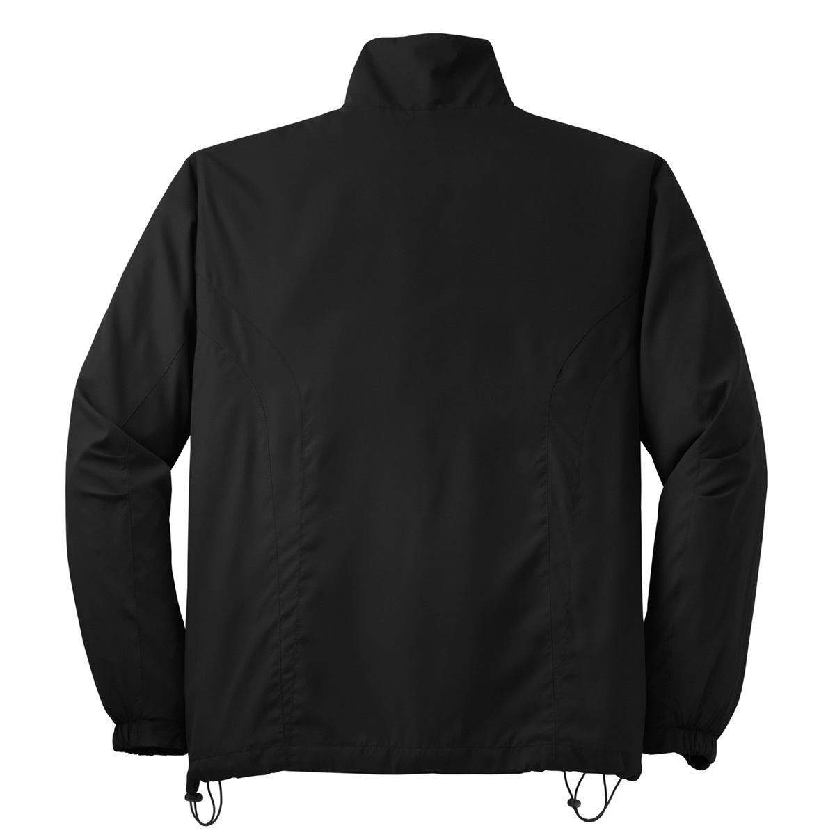 SportTek JST70 FullZip Wind Jacket Black Full Source