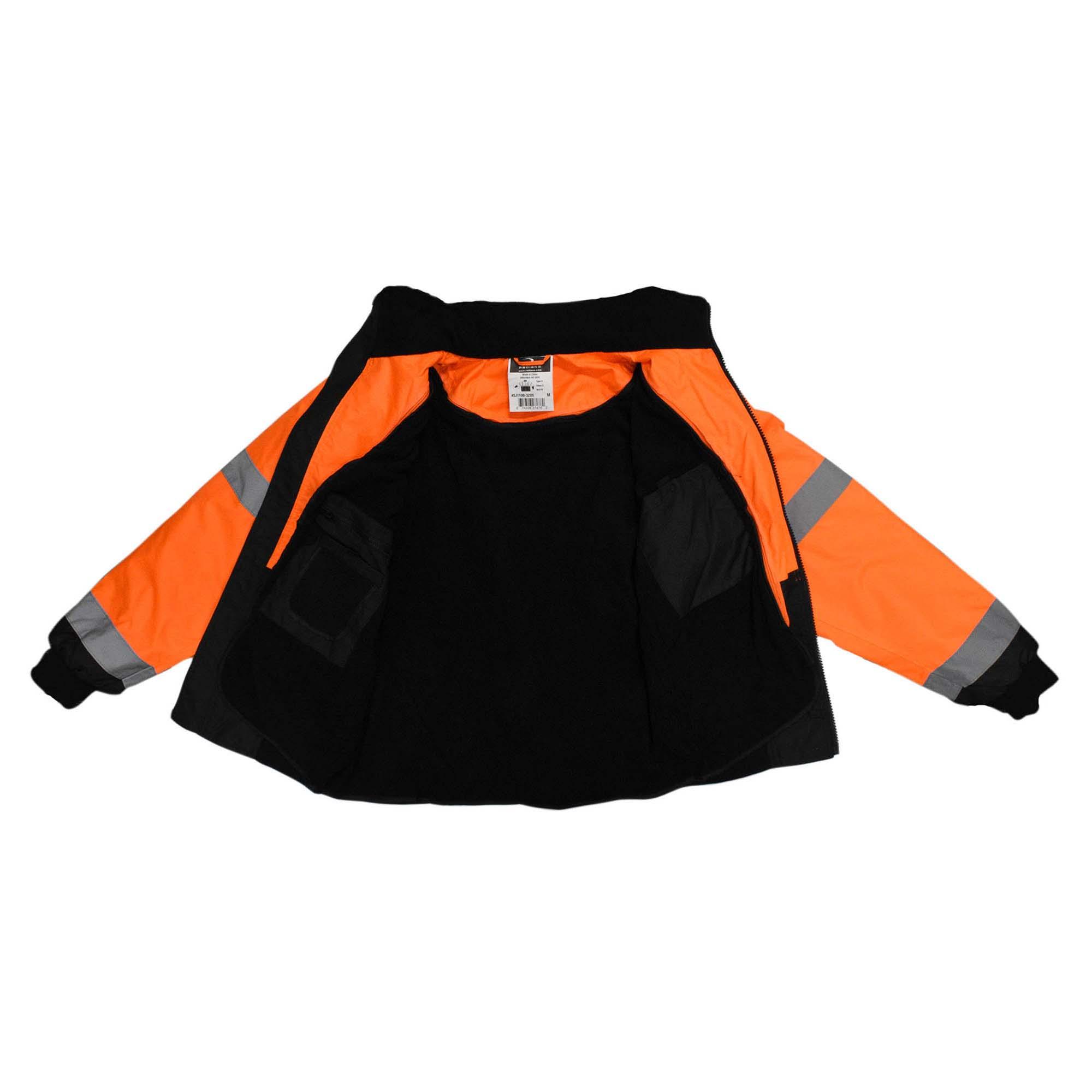 Radians SJ110B-3ZOS Type R Class 3 Two-in-One Bomber Jacket - Orange ...