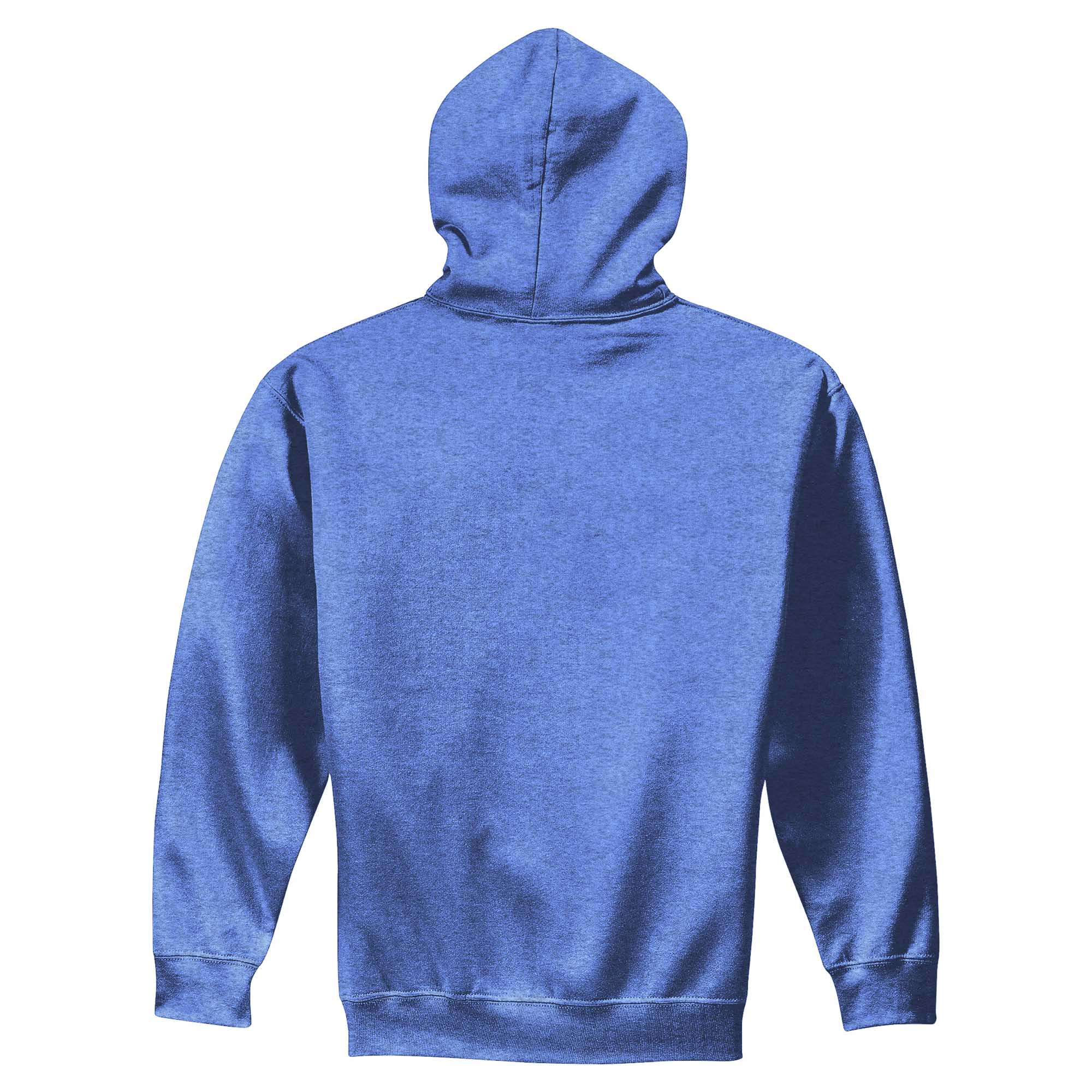 Gildan 18500 Heavy Blend Hooded Sweatshirt - Heather Sport Royal | Full ...