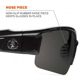 Ergodyne Dagr 52033 Safety Glasses - Black Frame - Smoke Anti-Fog Lens
