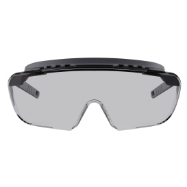 Ergodyne Osmin 55104 Safety Glasses - Black OTG Frame - Indoor/Outdoor Fog-Off Anti-Fog Lens