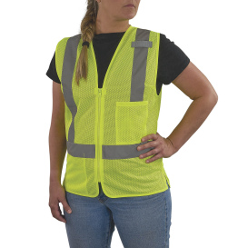 Ergodyne GloWear 8210ZW-S Type R Class 2 Womens Safety Vest - Lime