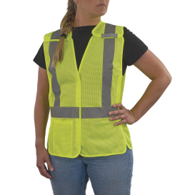Ergodyne GloWear 8215BAW-S Type R Class 2 Women\'s Breakaway Vest - Lime