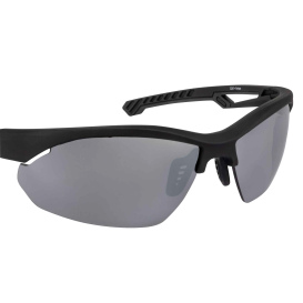 Crossfire 4823 BOLO Safety Glasses - Black Frame - Smoke/Gray Lens