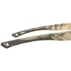 Ducks Unlimited DU-FF1 Full Frame Shooting Glasses - Mossy Oak Frame - Polarized Smoke Lens