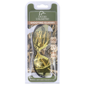 Ducks Unlimited HF1-3040C Half Frame Shooting Glasses - Amber Lens