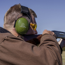Ducks Unlimited HIHP-GR High Performance Earmuffs - NRR 26dB