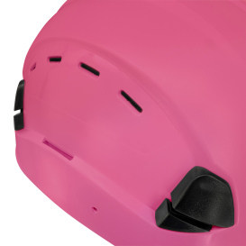 Radians RHC2V Dareware Type II Class C Vented Safety Helmet - 4-Point Ratchet Suspension - Pink