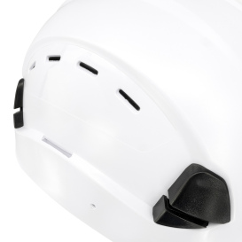 Radians RHC2V Dareware Type II Class C Vented Safety Helmet - 4-Point Ratchet Suspension - White