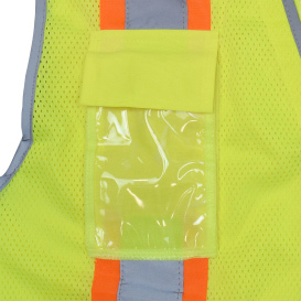 Radians SV6HG Type R Class 2 Heavy Duty Two Tone Surveyor Safety Vest - Yellow/Lime