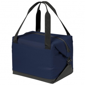 Port Authority BG515 6-Can Collapsible Cooler - River Blue Navy/Dark Charcoal