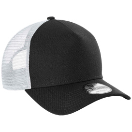 New Era NE212 A-Frame Snapback Mesh Back Cap - Black/White