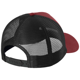 New Era NE212 A-Frame Snapback Mesh Back Cap - Scarlet/Black