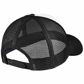 New Era NE212 A-Frame Snapback Mesh Back Cap - White/Black/Black