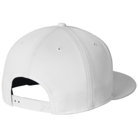 New Era NE409 Pivot Flat Bill Snapback Cap - White