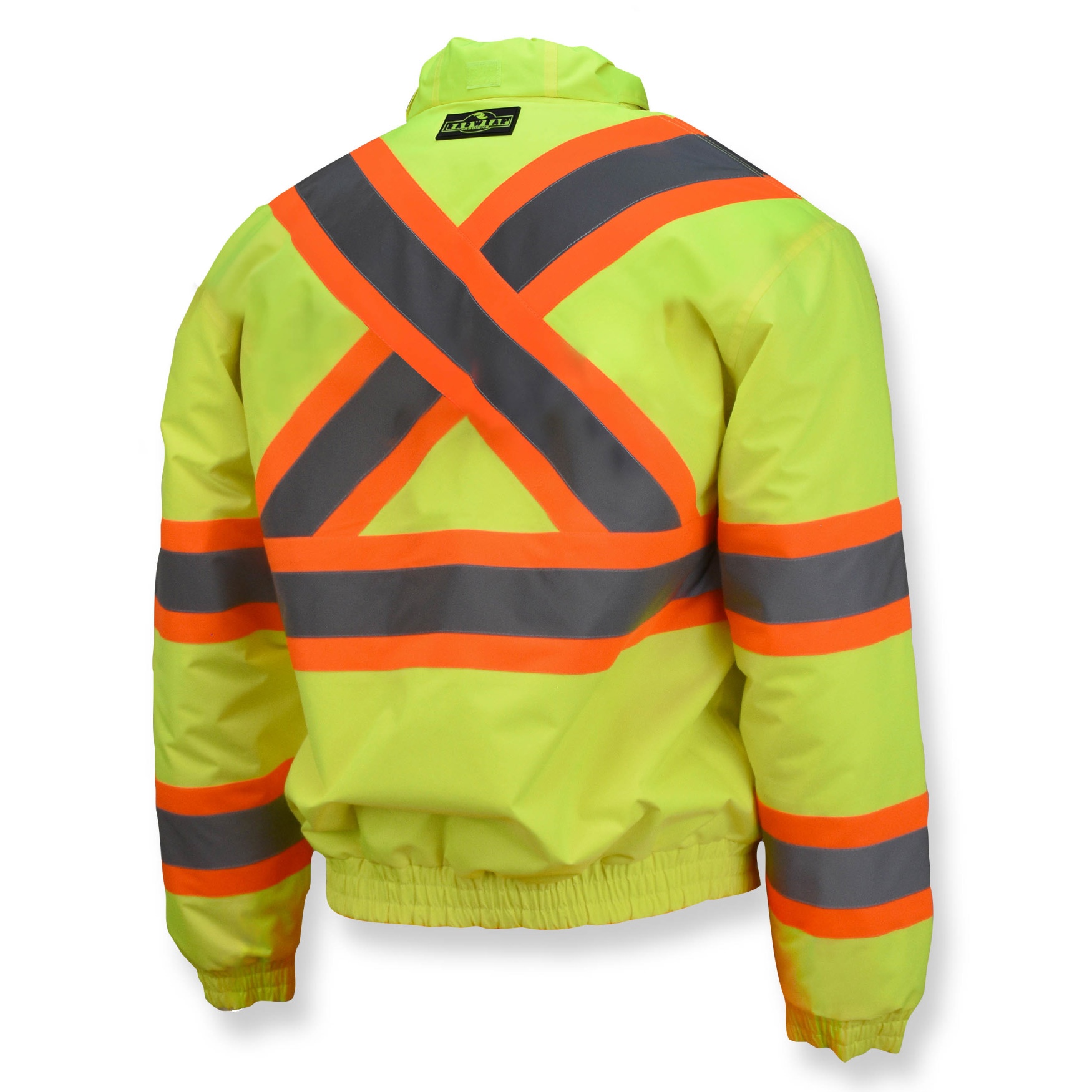 Radians SJ11QX-3Z Type R Class 3 Quilted X-Back Bomber Jacket - Yellow ...