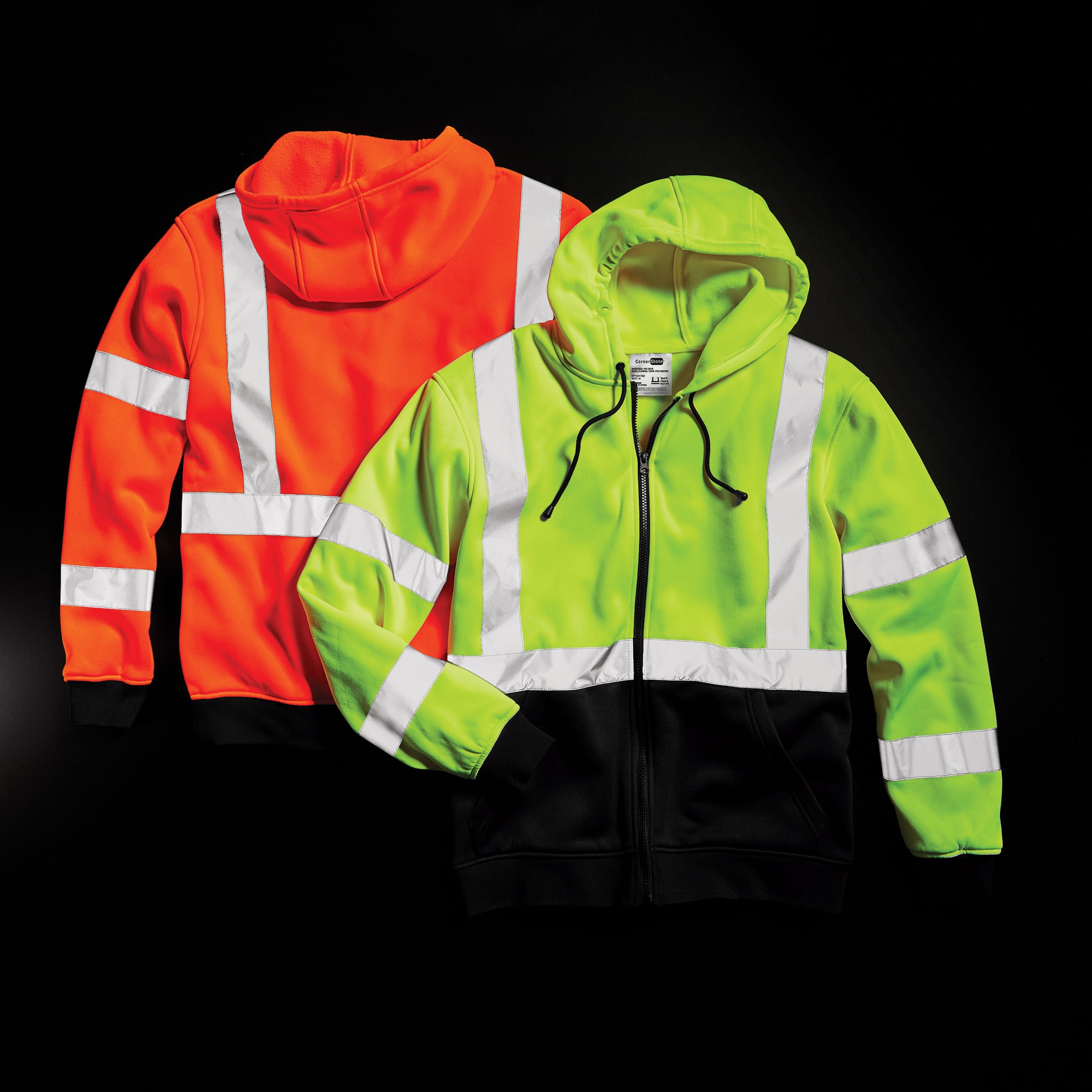 CornerStone CSF300 Type R Class 3 Heavy-Duty Fleece Full-Zip