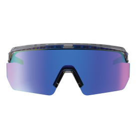 Ergodyne Aegir 55011 Safety Glasses - Smoke Frame - Blue Mirror Lens