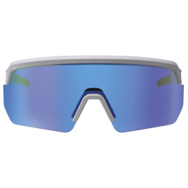 Ergodyne Aegir 55211 Safety Glasses - Matte Gray Frame - Color Enhancing Mirror Ice Blue Lens