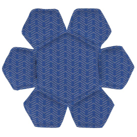 Ergodyne Chill-Its 6612 Hard Hat Cooling Top Pad - Moisture Wicking