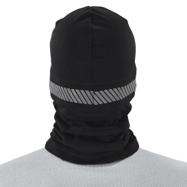 Ergodyne N-Ferno 6831 Reflective Balaclava Fleece Face Mask - Black