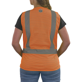 Ergodyne GloWear 8210HLW-S Type R Class 2 Women\'s Safety Vest - Orange