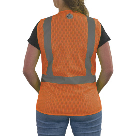 Ergodyne GloWear 8215BAW-S Type R Class 2 Women\'s Breakaway Vest - Orange