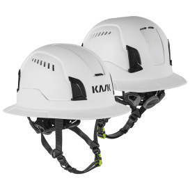KASK WHE00148 Zenith X2 Air Full Brim Safety Helmet - Ratchet Suspension - White