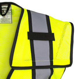 DEWALT DSV421 Type R Class 2 Adjustable Breakaway Mesh Safety Vest - Yellow/Lime
