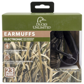 Ducks Unlimited E2HP-CAMO Electronic Earmuff - NRR 23dB