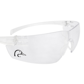 Ducks Unlimited FL1-0110C Frameless Shooting Glasses - Clear Frame - Clear Lens