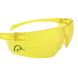 Ducks Unlimited FL1-0440C Frameless Shooting Glasses - Amber Frame - Amber Lens