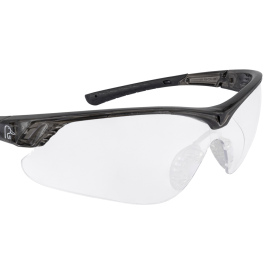Ducks Unlimited HF1-3010C Half Frame Shooting Glasses - Clear Lens