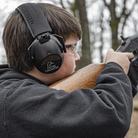 Ducks Unlimited YHP-BLK Youth Earmuffs - 20dB